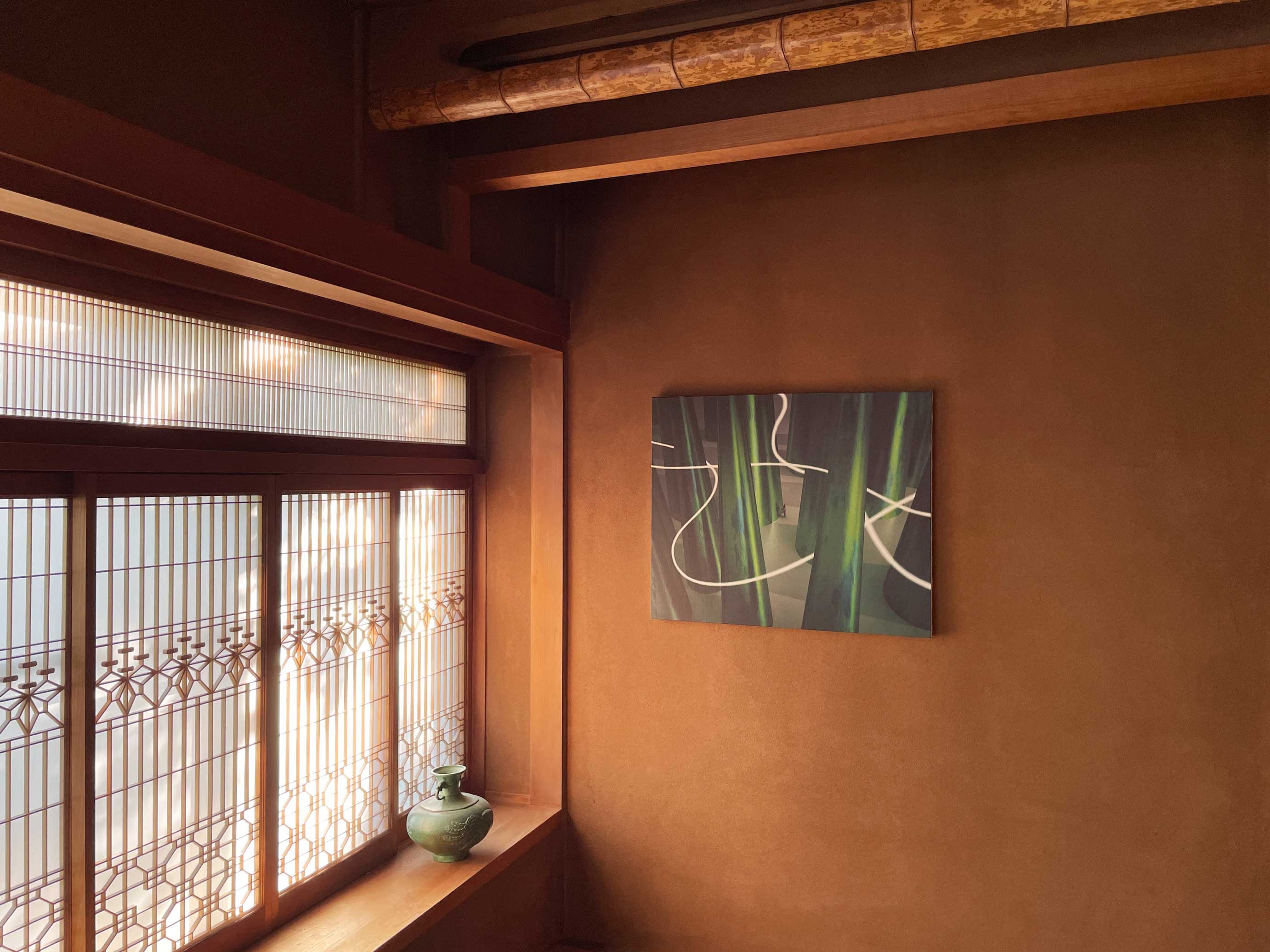 Atsushigraphによるプレオーダーのキャンバスプリント『Clue』の画像