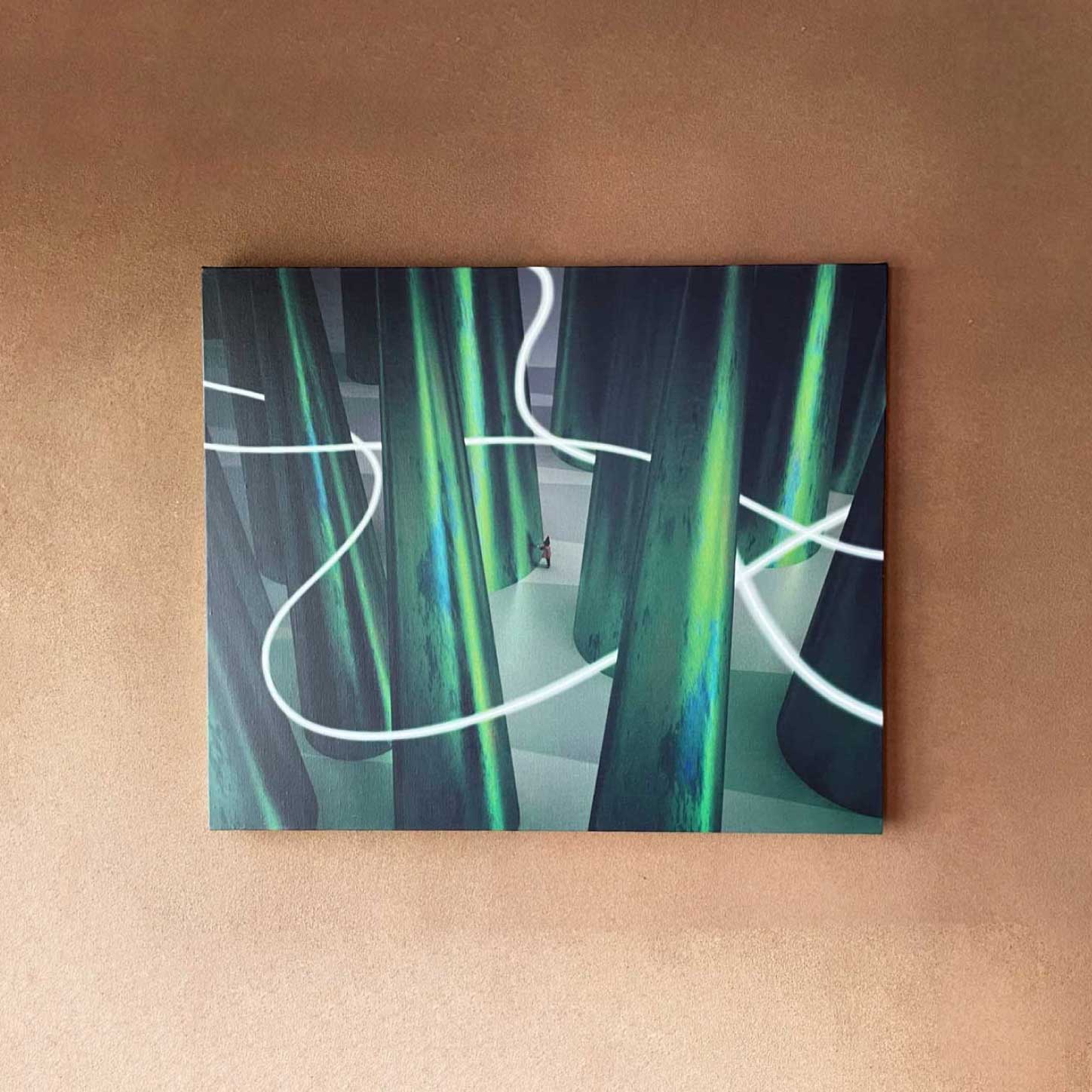 キャンバスプリント Clue Atsushigraph