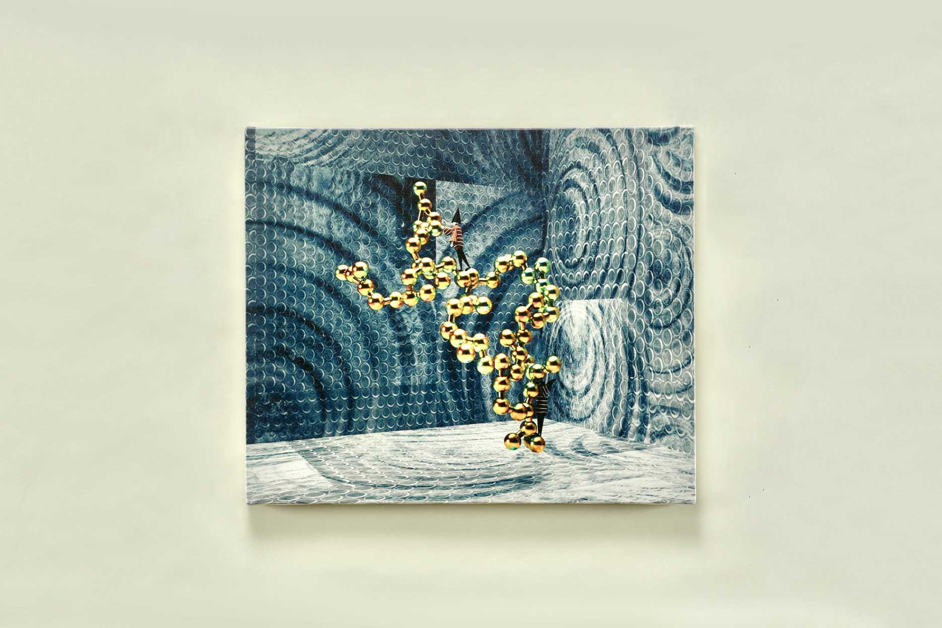 キャンバスプリントによるAtsushigraphの現代アート「kune」「Reverberations」「Scribble」をOnline Storeにて販売開始。