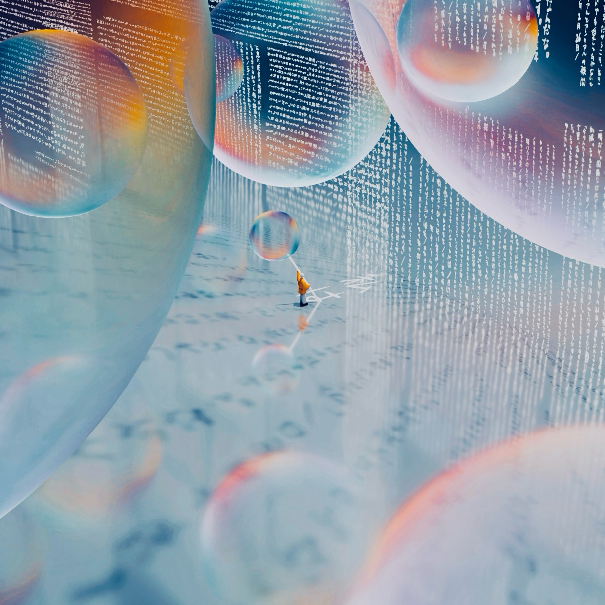 Atsushigraphのアートワーク Dreaming Writer のサムネイル画像です。