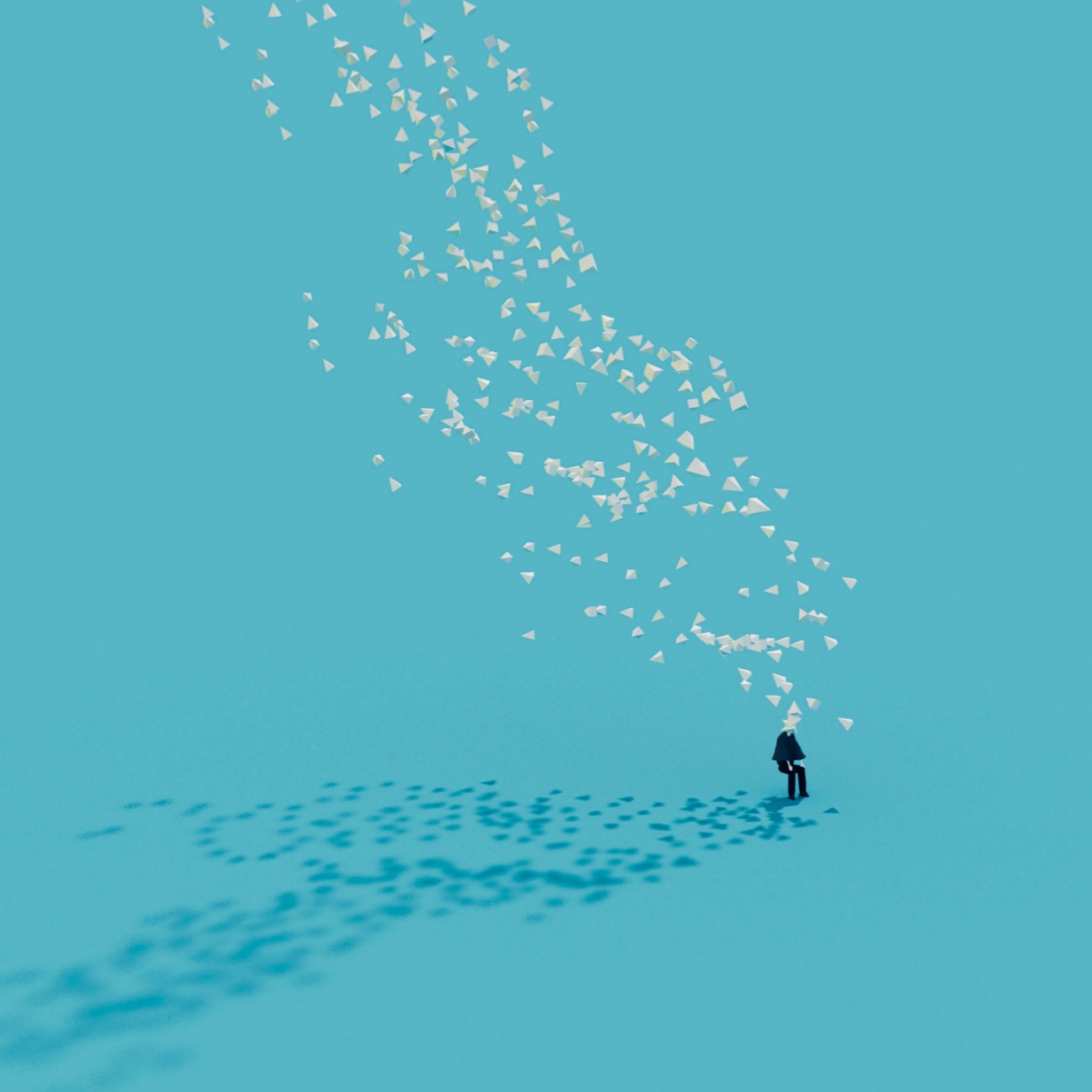 Atsushigraphのアートワーク forgetの背景画像です。