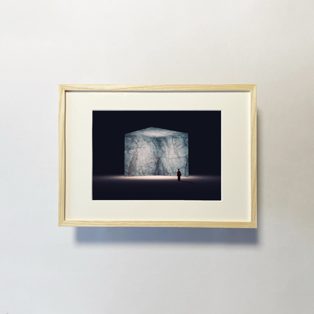 Atsushigraphのジークレー版画 Wrinkle Boxの画像です。