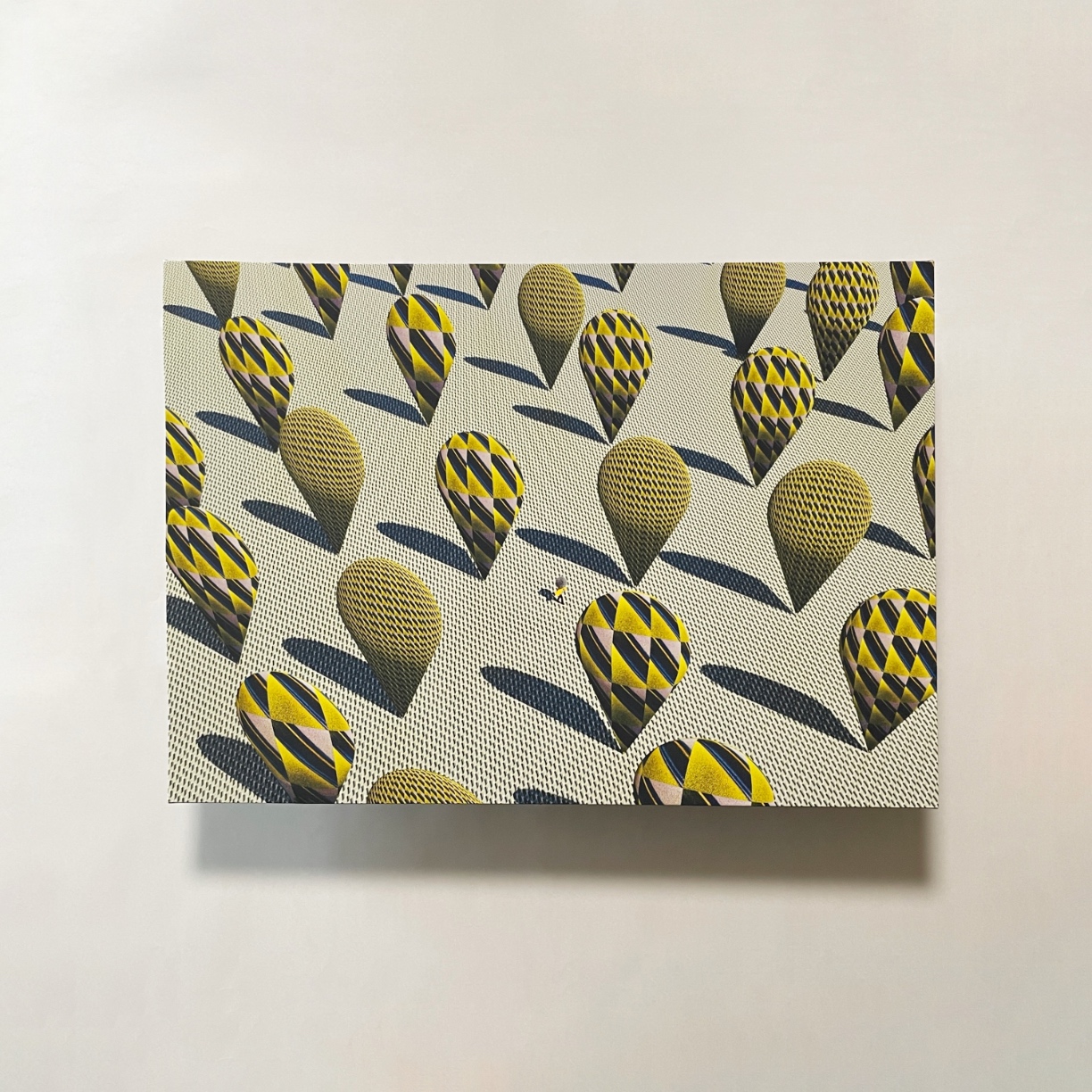 木製パネルジークレー作品 spot のイメージ画像です。