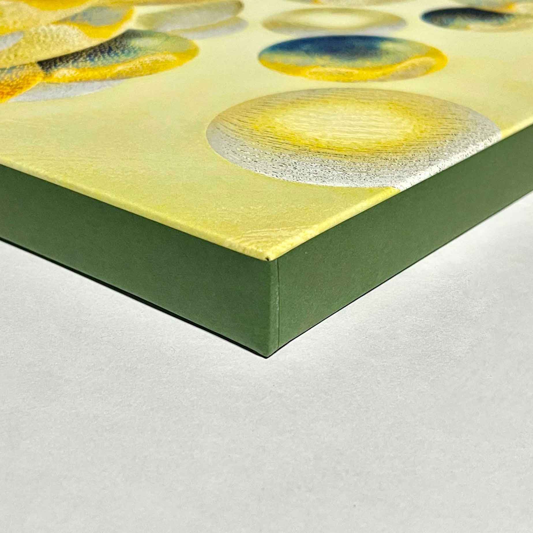 Atsushigraphのジークレー版画 utopiaの側面の画像です。