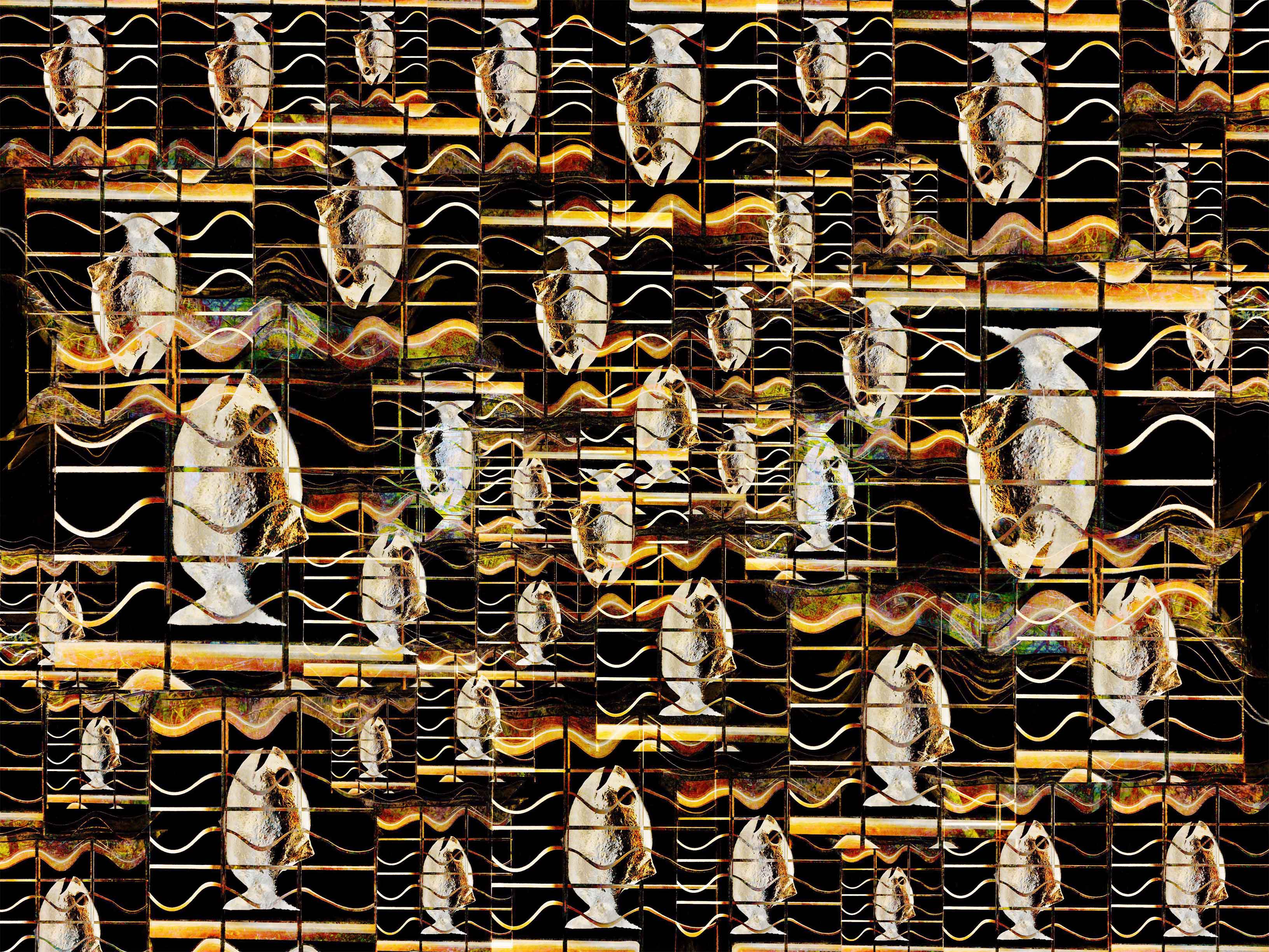 Atsushigraphのアートワーク いのちを編むの画像です。