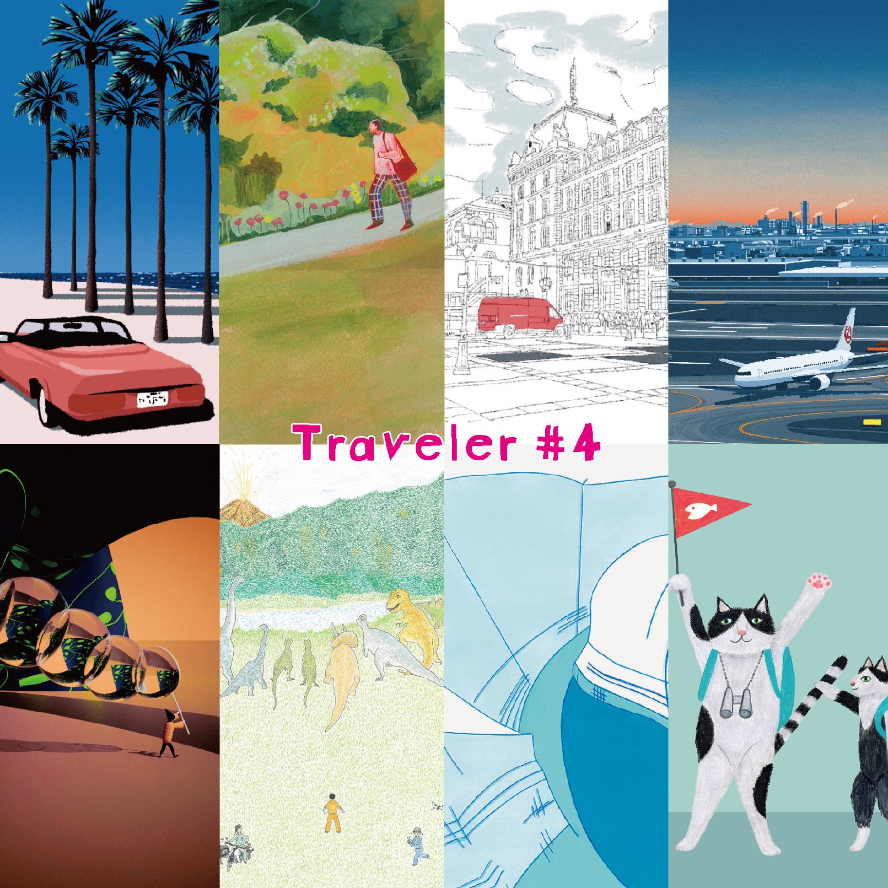 東京・駒沢のギャラリー MOUNT tokyo のグループ展 Traveler 4 のサムネイル画像です。