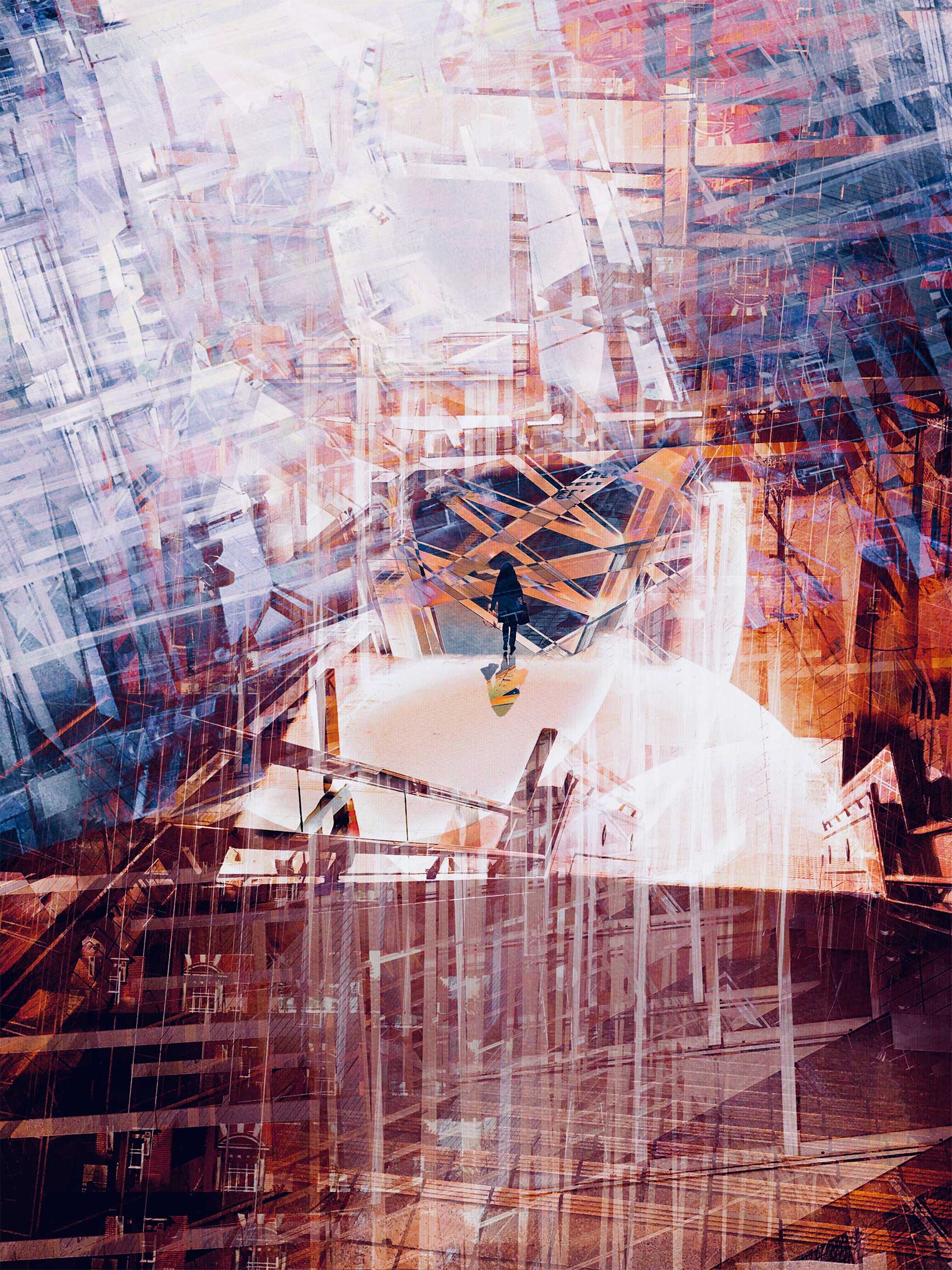 Atsushigraphのアートワーク ノイズの向こうの画像です。