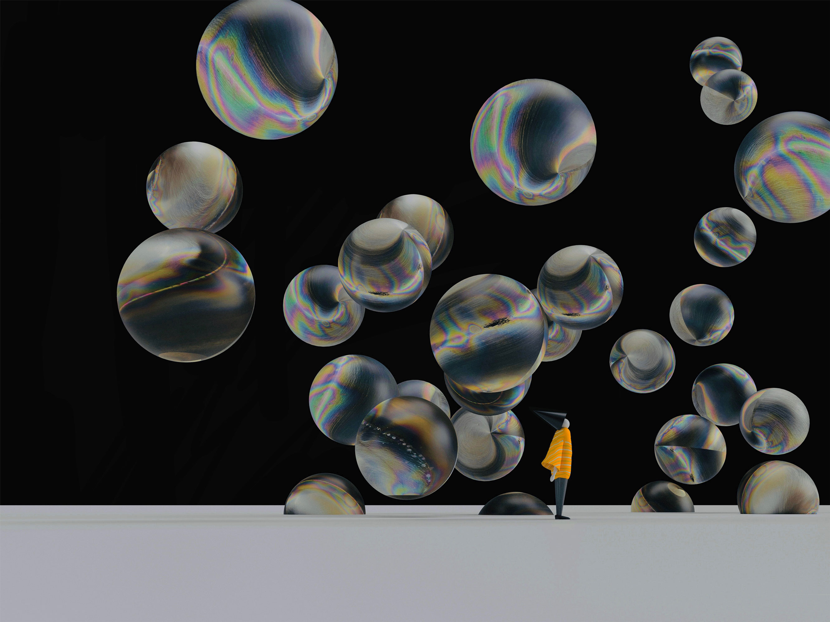 Atsushigraph Graphic Arts Rainbow Metal