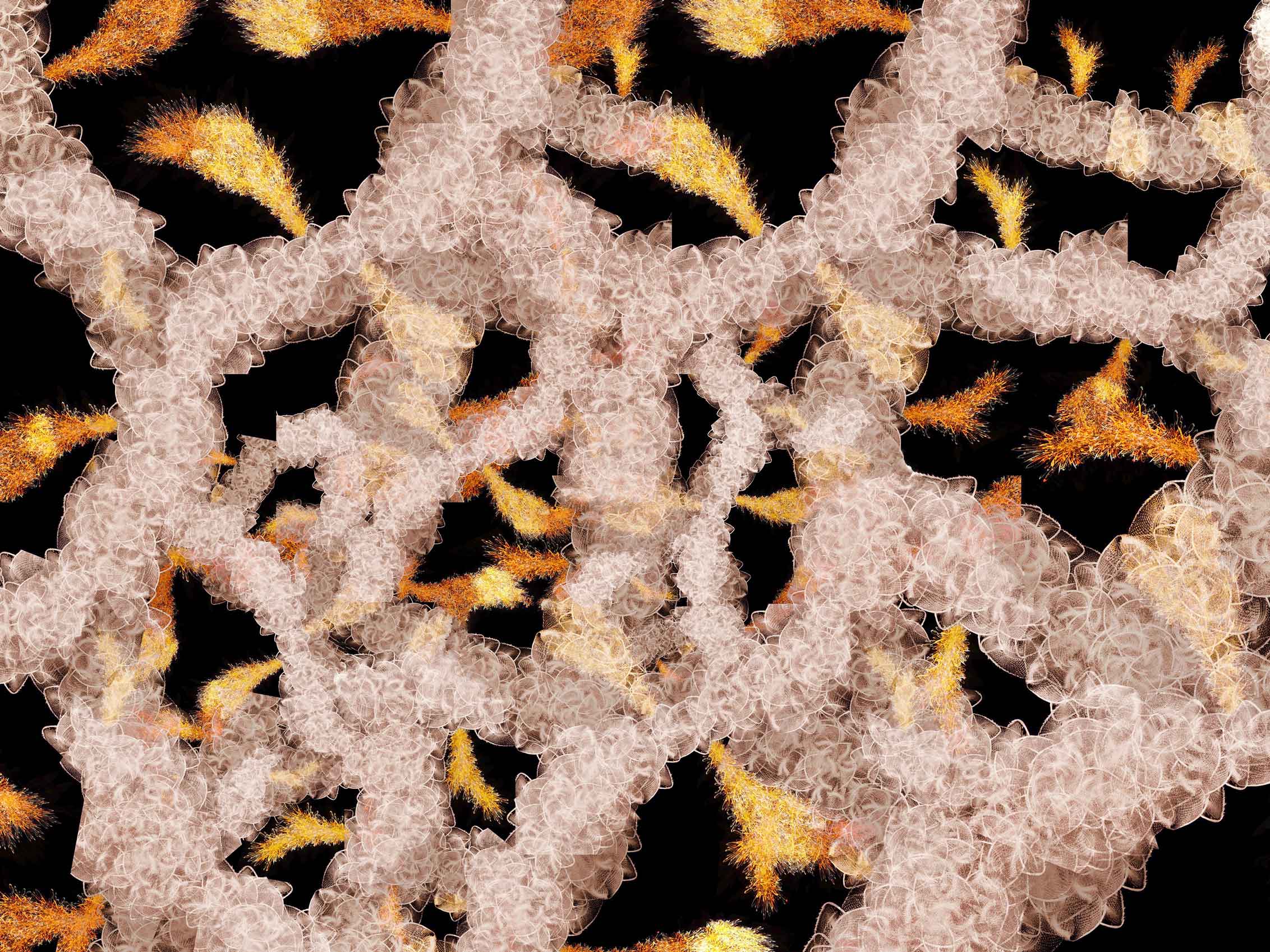 Atsushigraphのアートワーク 連鎖の画像です。