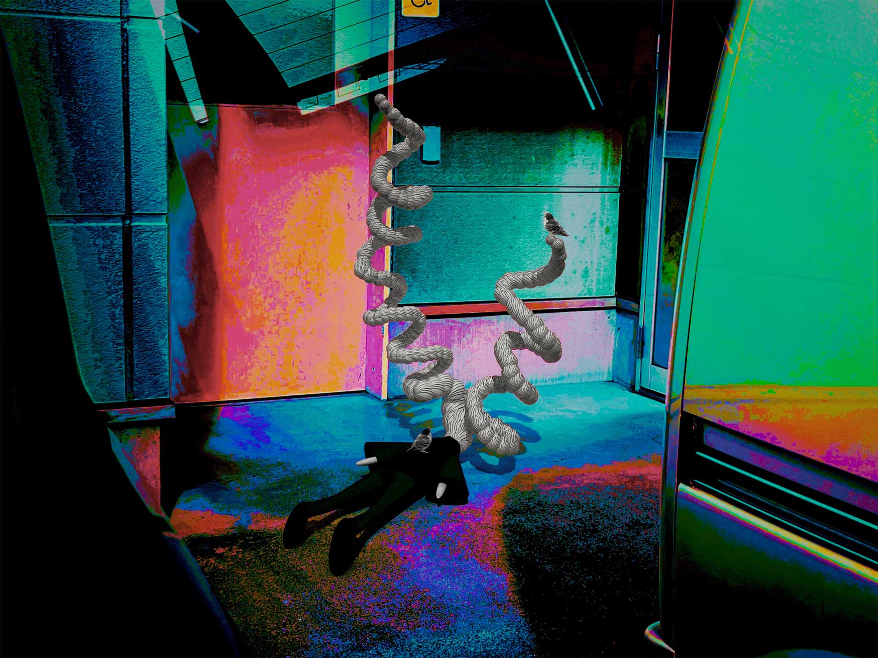 Atsushigraphのアートワーク retireの画像です。