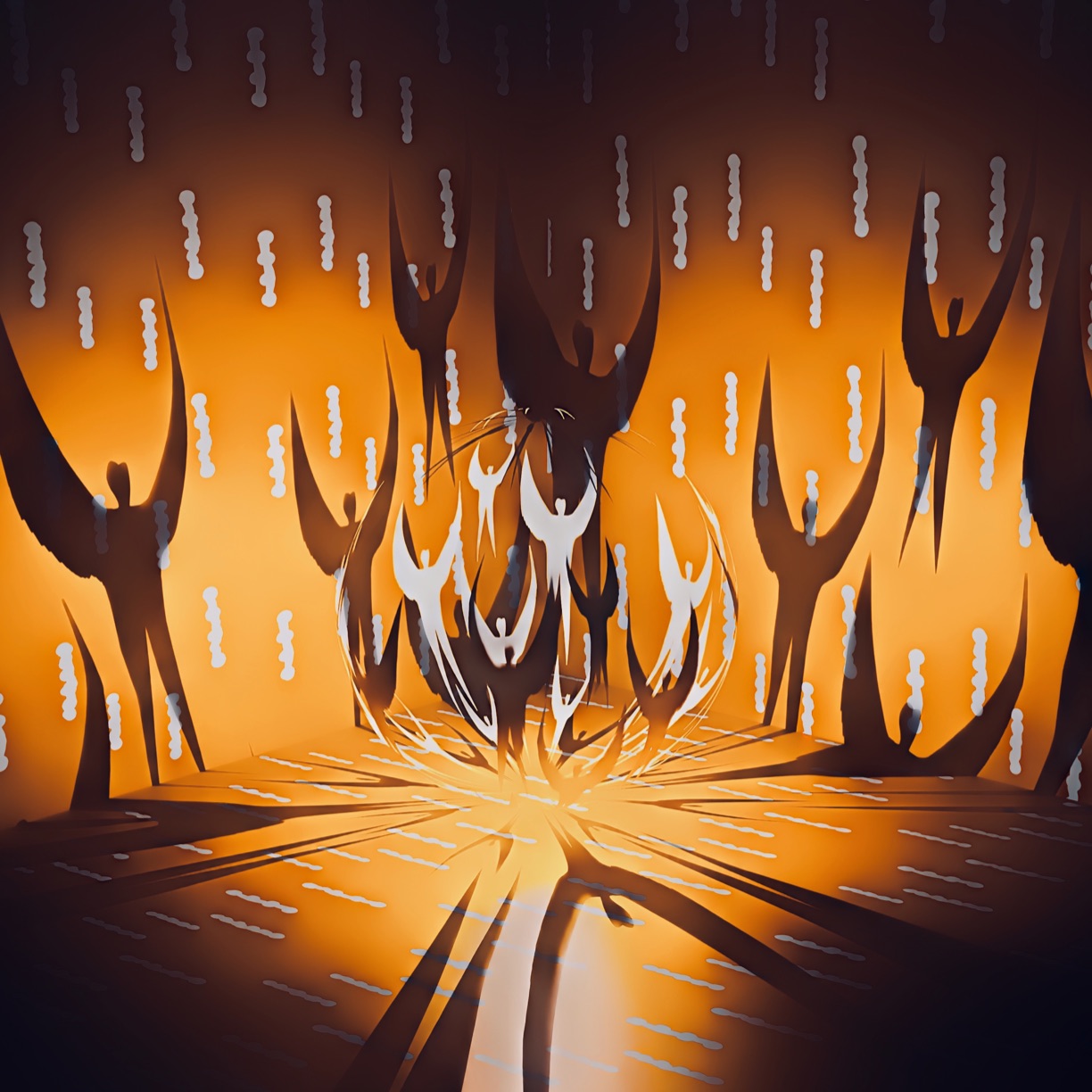 Atsushigraphのグラフィック作品「silhouette」のサムネイル画像です。