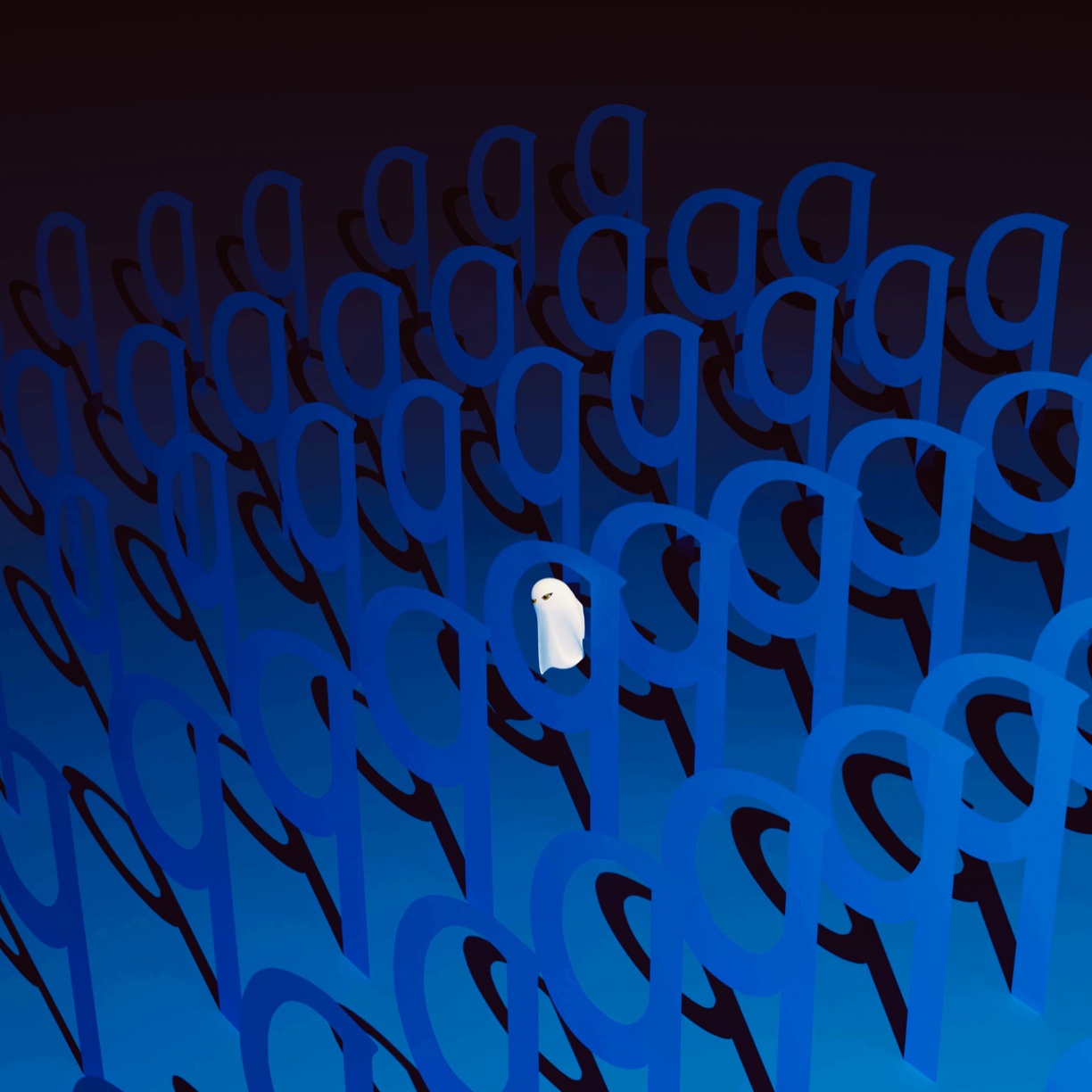 Atsushigraphのアートワーク The Letter q のサムネイル画像です。