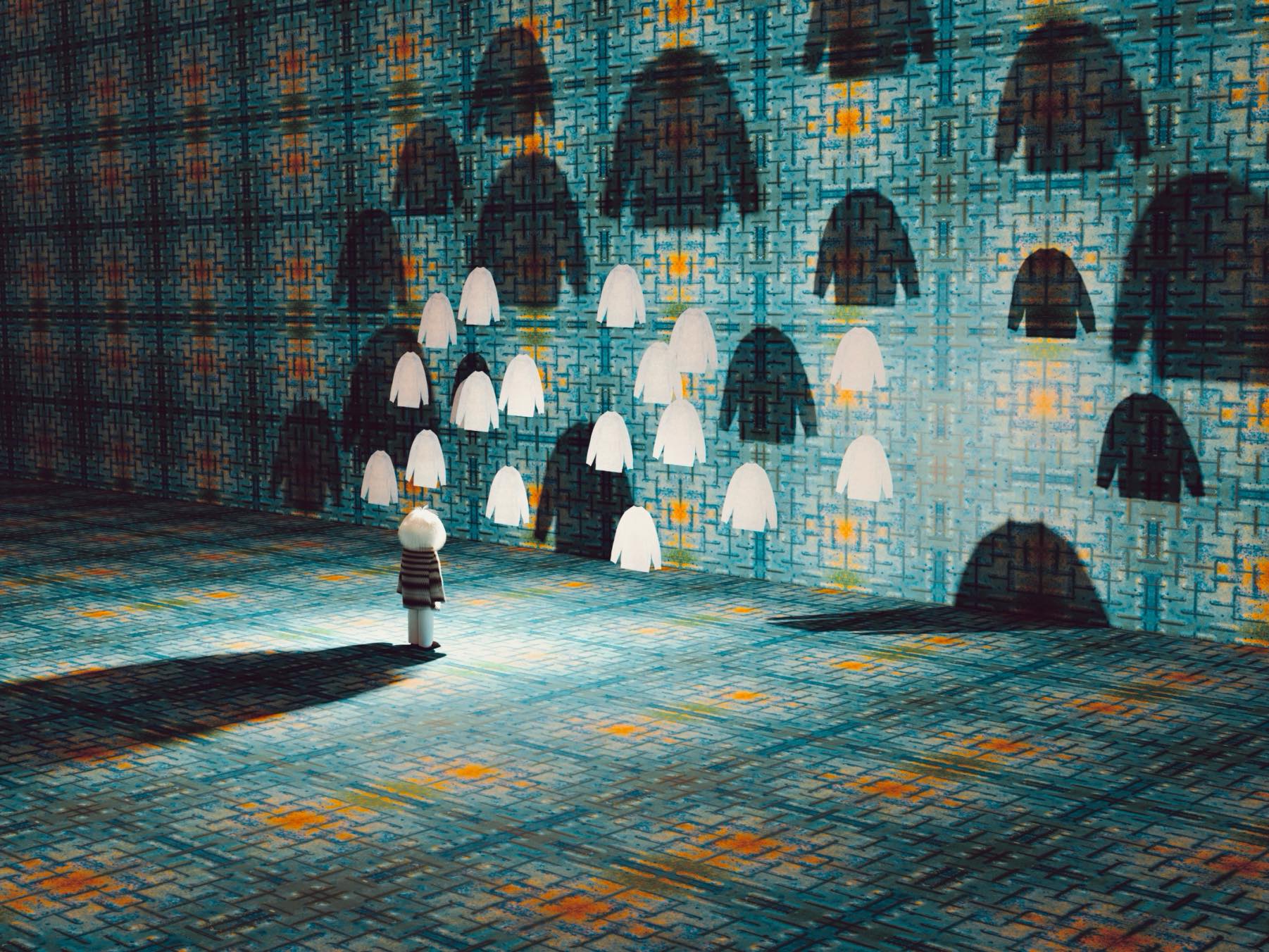 Atsushigraphのアートワーク To Clothes の作品画像です。2025年作。