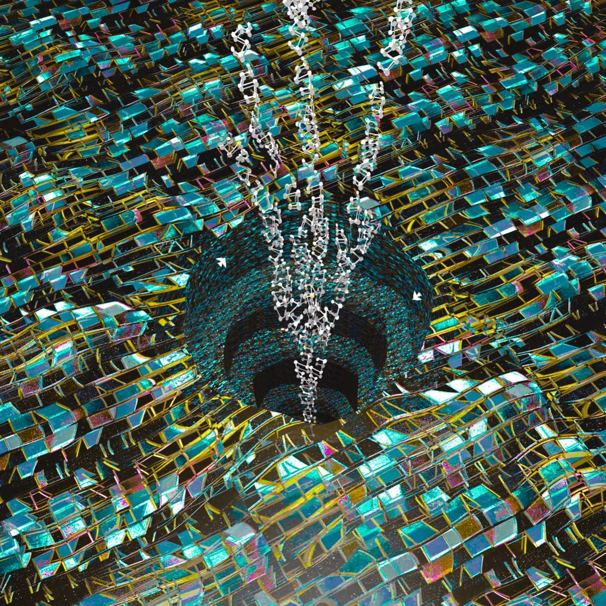 Atsushigraphのアートワーク Wavy Tiles のサムネイル画像です。