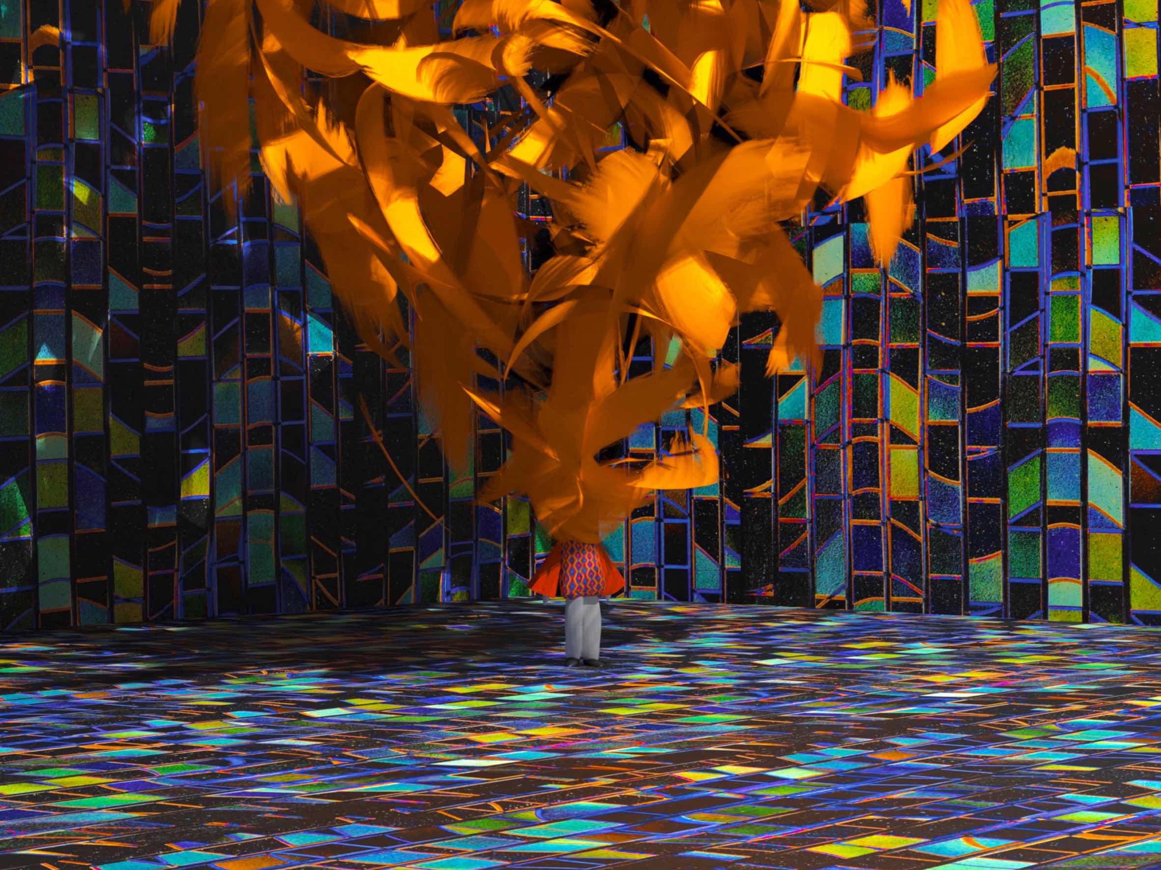 Atsushigraphのアートワーク Wisherを拡大した画像です。