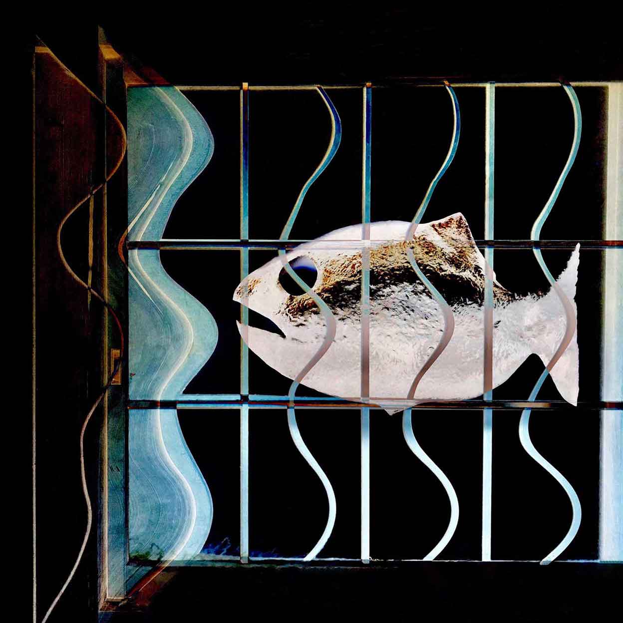 Atsushigraphのフォトコラージュ作品群「ドットゴースト」シリーズのメインビジュアル画像です。